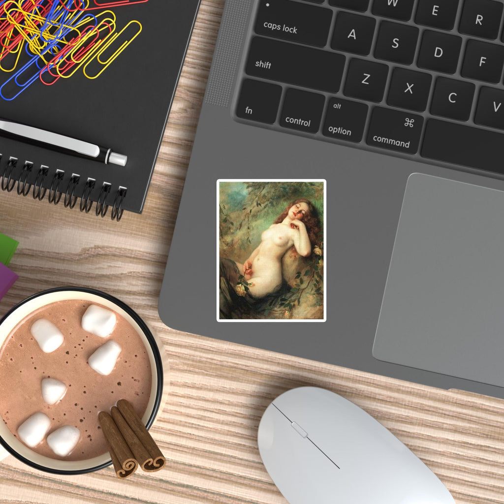 Nude Art Sticker | Vintage Style Waterproof Vinyl (3 inch)