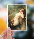 Nude Art Sticker | Vintage Style Waterproof Vinyl (3 inch)