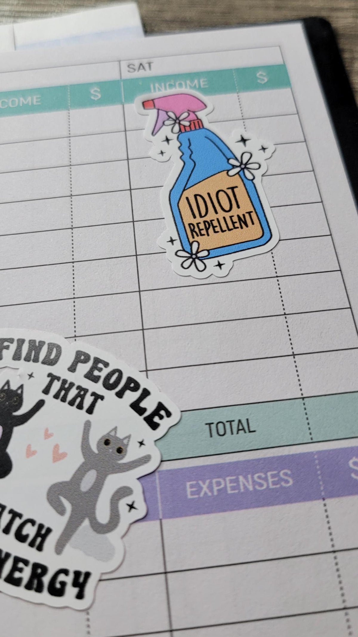 Anti Social Sarcastic Sticker Sheet: Adult Humor Vinyl Decals